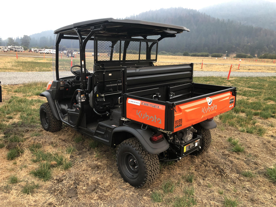 2021 Kubota RTV-X1140W-H Plastic Canopy, Windshield Acrylic Clear, LED Strobe Light, Wire Harness Kit, Back up Alarm