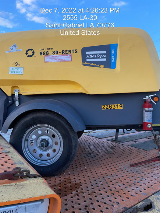 2022 ATLAS COPCO XAS188