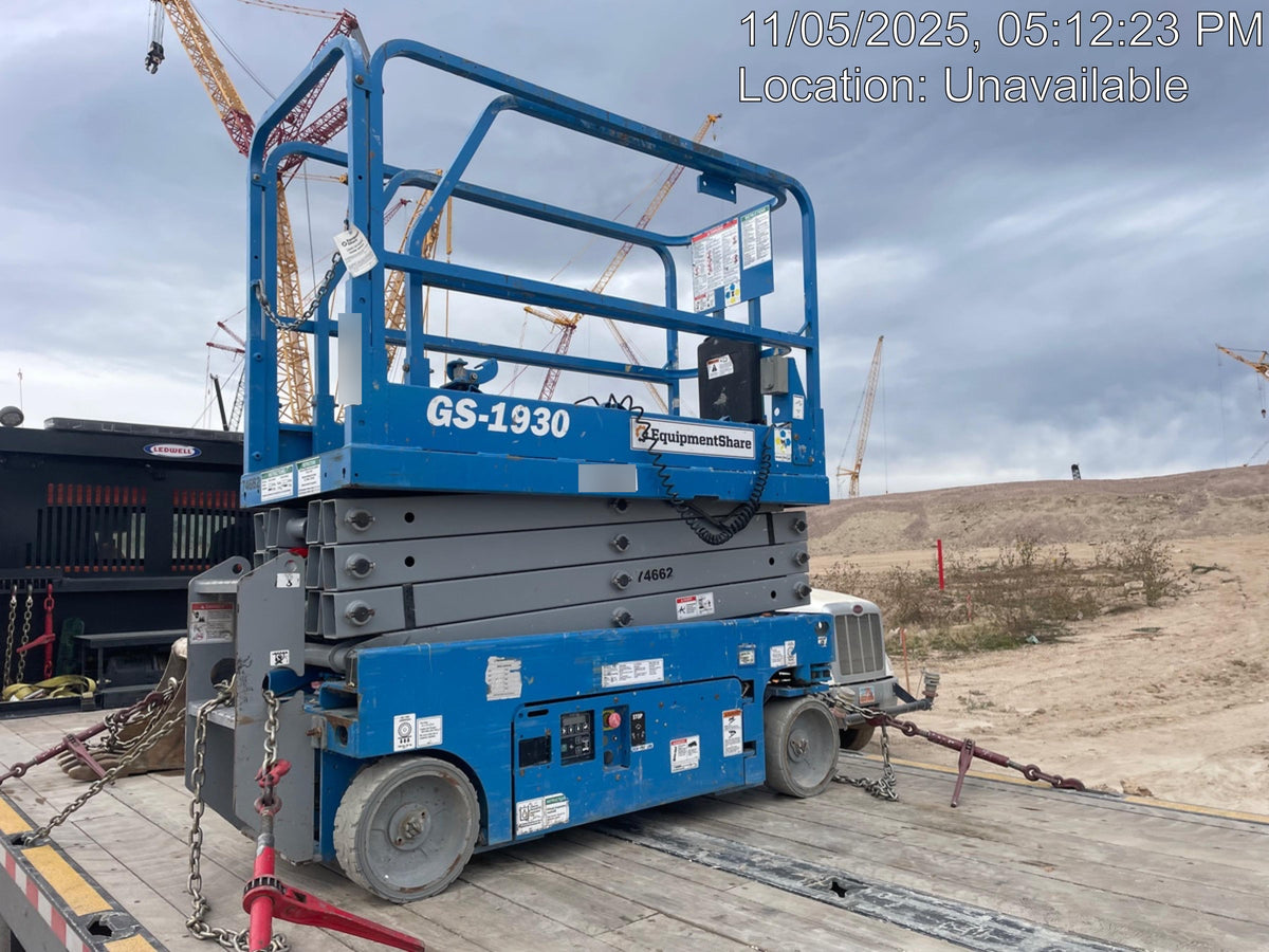 2020 Genie GS-1930 Fixed rails with chain entry gate - Pre A92.20