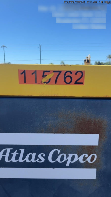2020 ATLAS COPCO PAS 150 HF CS Enclosed