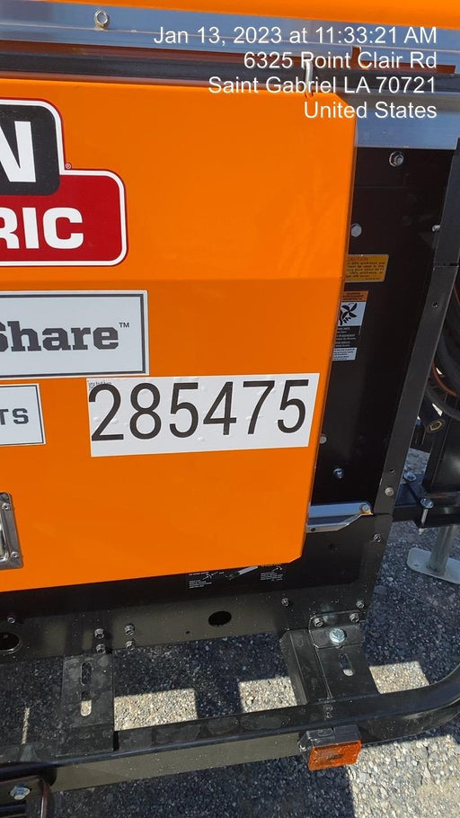 2022 Lincoln Electric LE400 Kubota V1505, Trlr, Cable Rack, Light Kit, ES Decals, T3