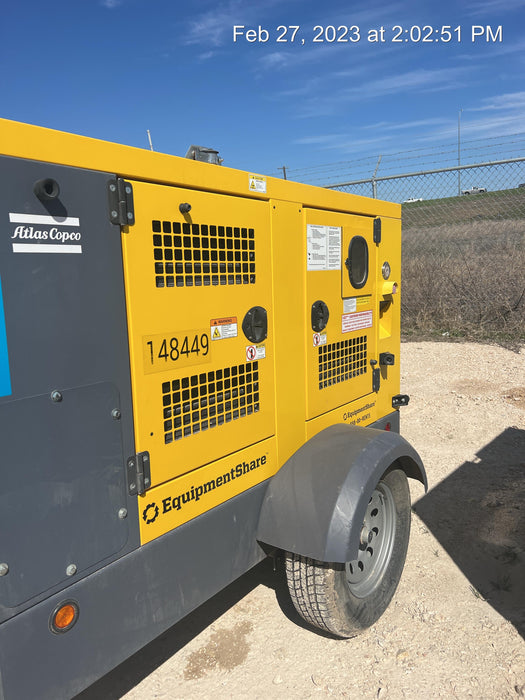 2021 ATLAS COPCO PAS 100 HF CS Enclosed