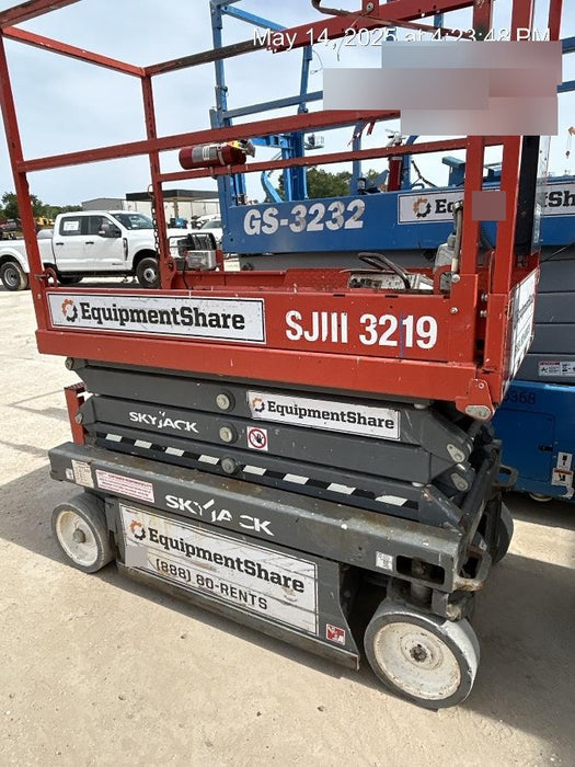 2019 Skyjack SJIII-3219 Standard Options, Trojan Batteries