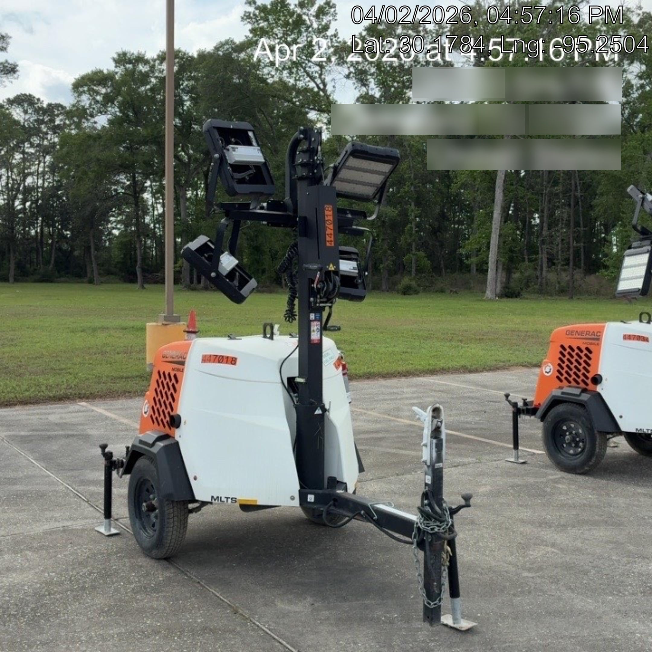 2024 Generac MLTS-4 2.4kW, Mitsu Eng, Analog, LED, Diesel.