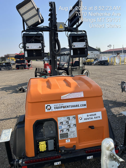 2023 Generac MLT2 Diesel, Flex Switch 120V Input, Powerzone Controller, (4) 320W LED Lights, 4kW Generator, 39.9 Gal Fuel Tank, 2" Ball, T3