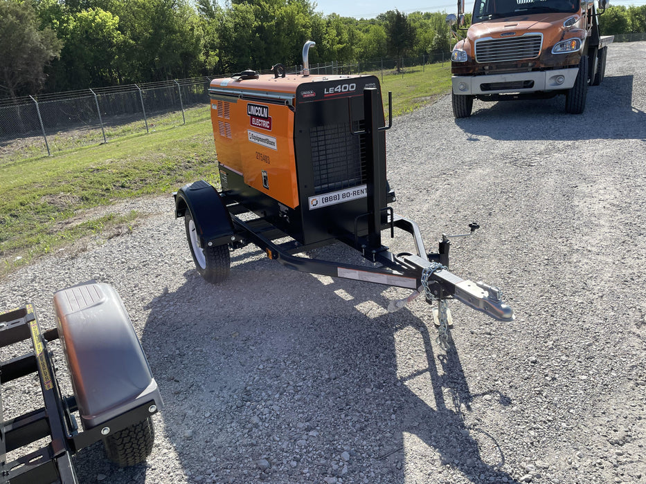 2022 Lincoln Electric LE400 Kubota V1505, Trlr, Cable Rack, Light Kit, ES Decals, T3