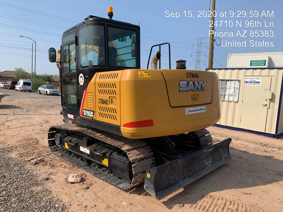 2019 SANY SY95C
