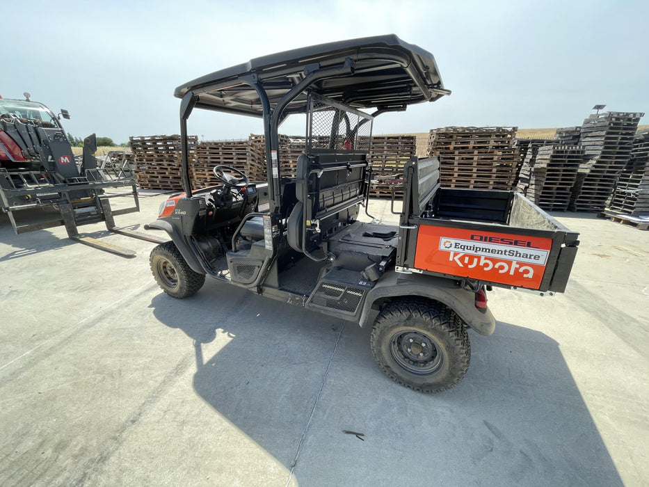 2022 Kubota RTV-X1140W-H Plastic Canopy, Windshield Acrylic Clear, LED Strobe Light, Wire Harness Kit, Back up Alarm