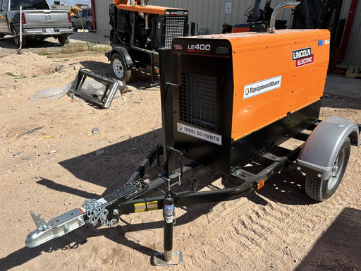 2022 Lincoln Electric LE400 Kubota V1505, Trlr, Cable Rack, Light Kit, ES Decals, T3