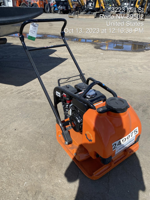 2022 Multiquip MVC88VTHW Plate Honda GX160 w/
water tank 20 wide