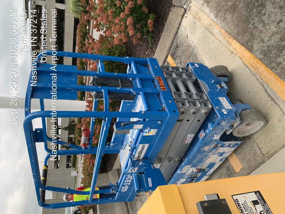 2019 Genie GS-1930 Fixed Rails with Chain Entry