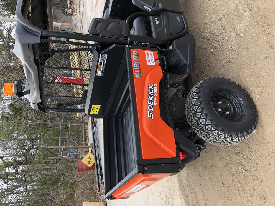 2019 Kubota RTV-XG850WL-H 4wd Utility Cart, Gas, 2 Seat, LED Strobe, Windshield Tempered Glass, Plastic Canopy, Wire Harness Kit, Backup Alarm