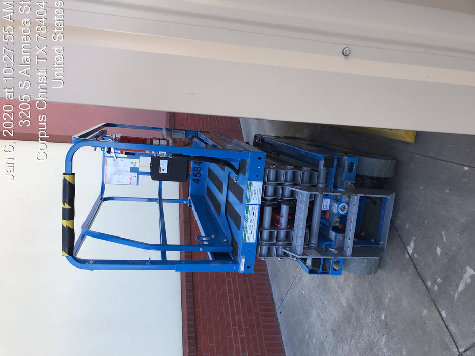 2019 Genie GS-1930 Fixed rails with chain Entry