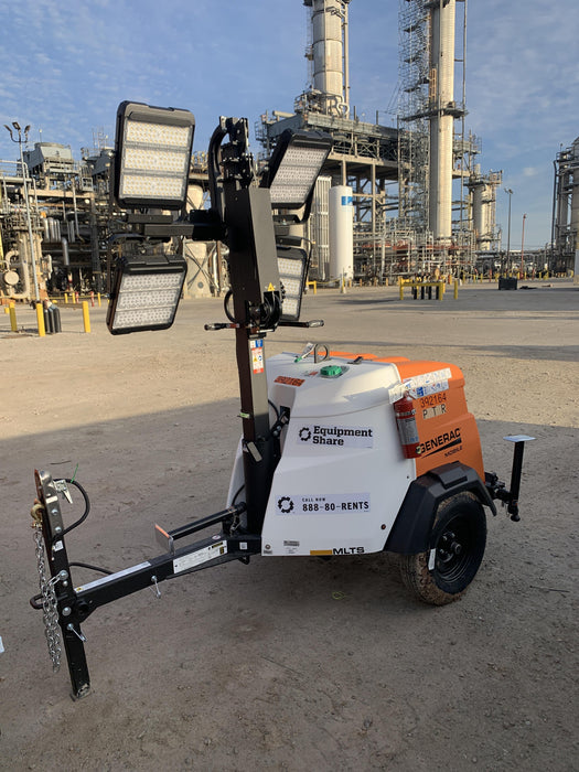 2024 Generac MLT2 Diesel, Flex Switch 120V Input, Powerzone Controller, 
(4) 320W LED Lights, 4kW Generator, 39.9 Gal Fuel Tank, 2" Ball, T3