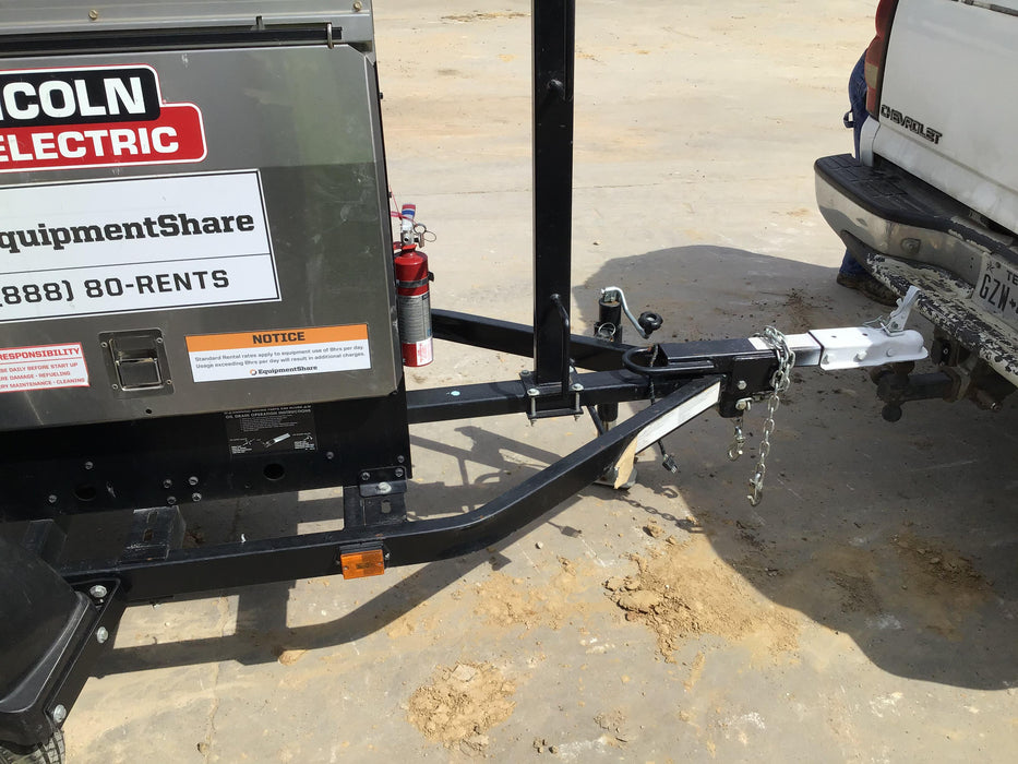 2019 Lincoln Electric Vantage 322 Lincoln Vantage 322 Welder w/Trailer, Light Kit, Cable Rack