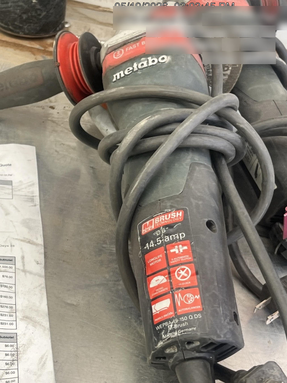 2024 METABO WEPBA19-150Q