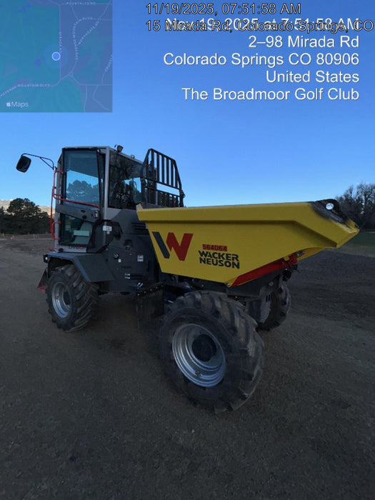 2025 WACKER NEUSON DV604 Cab Standard Tires