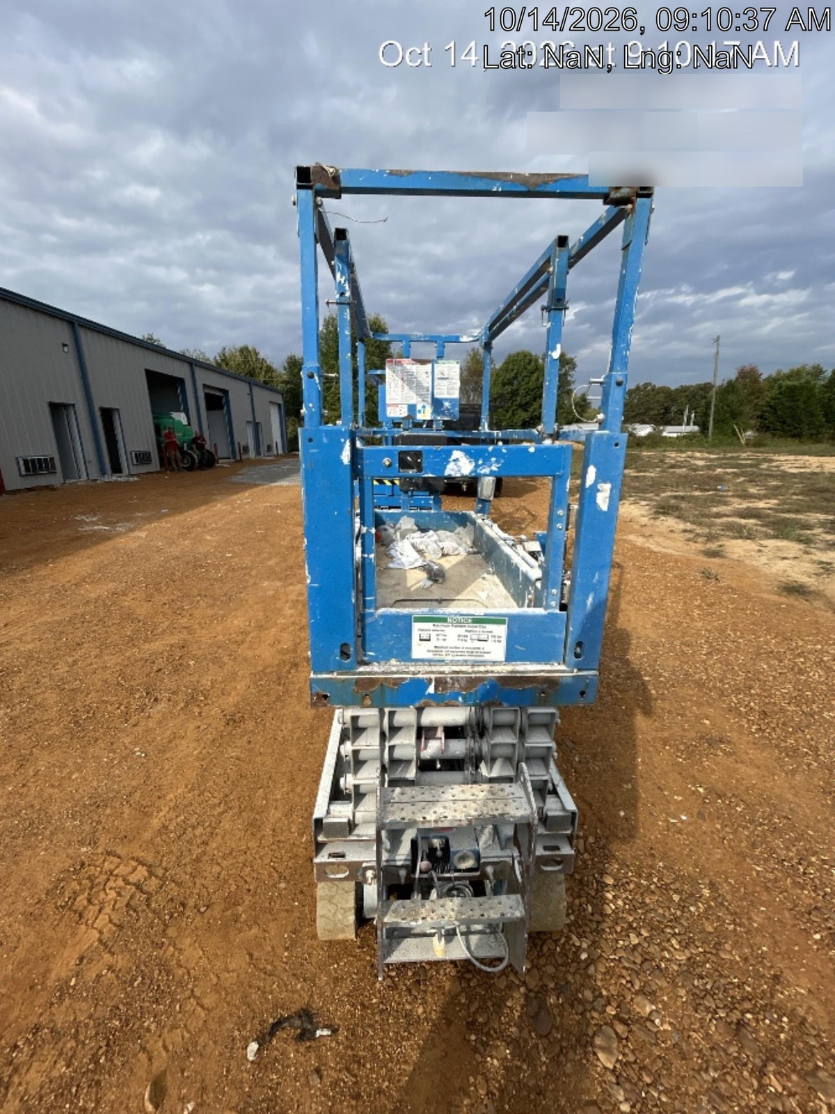 2020 Genie GS-1930 Solid Non Marking Tires, Beacon, Folding rails with half height swing gate
