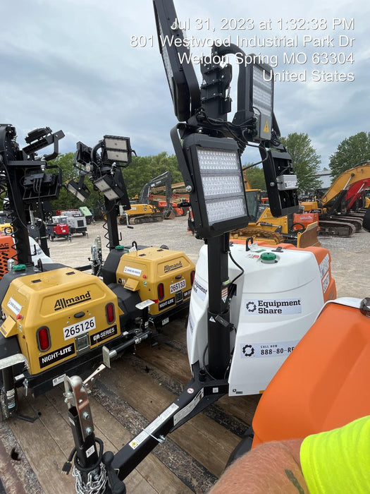 2023 Generac MLT2 Diesel, Flex Switch 120V Input, Powerzone Controller, (4) 320W LED Lights, 4kW Generator, 39.9 Gal Fuel Tank, 2" Ball, T3