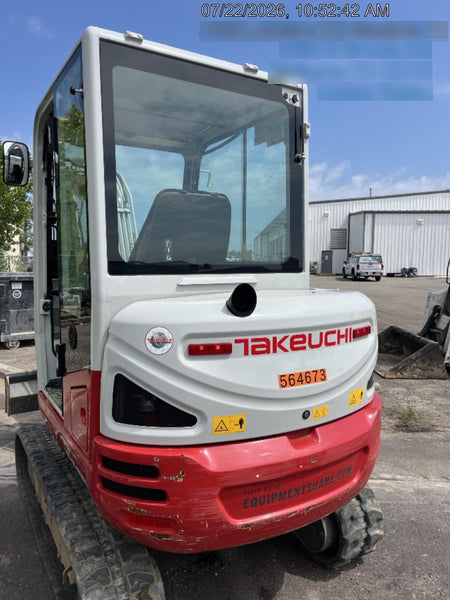 2025 TAKEUCHI TB235-2CR
