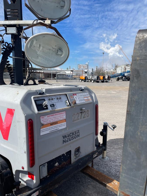 2019 Wacker Neuson LTV6L-MH Wacker Neuson LTV6L Mobile Light Tower w/Fuel Level Sensor Installed