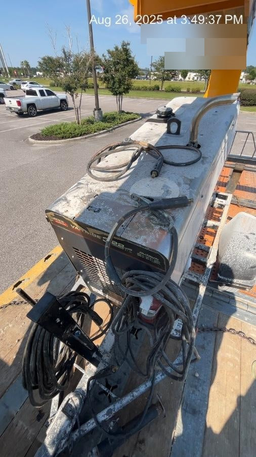 2019 Lincoln Electric Vantage 322 Lincoln Vantage 322 Welder w/Trailer, Light Kit, Cable Rack