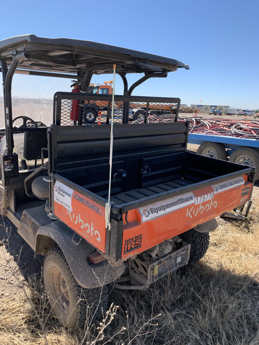 2021 Kubota RTV-X1140W-H Plastic Canopy, Windshield Acrylic Clear, LED Strobe Light, Wire Harness Kit, Back up Alarm