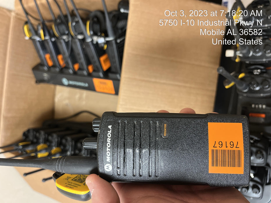 2020 MOTOROLA RDU4100