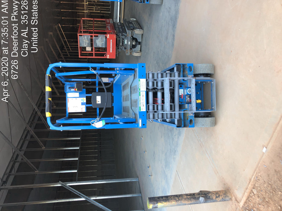 2019 Genie GS-1930 Fixed Rails with Chain Entry