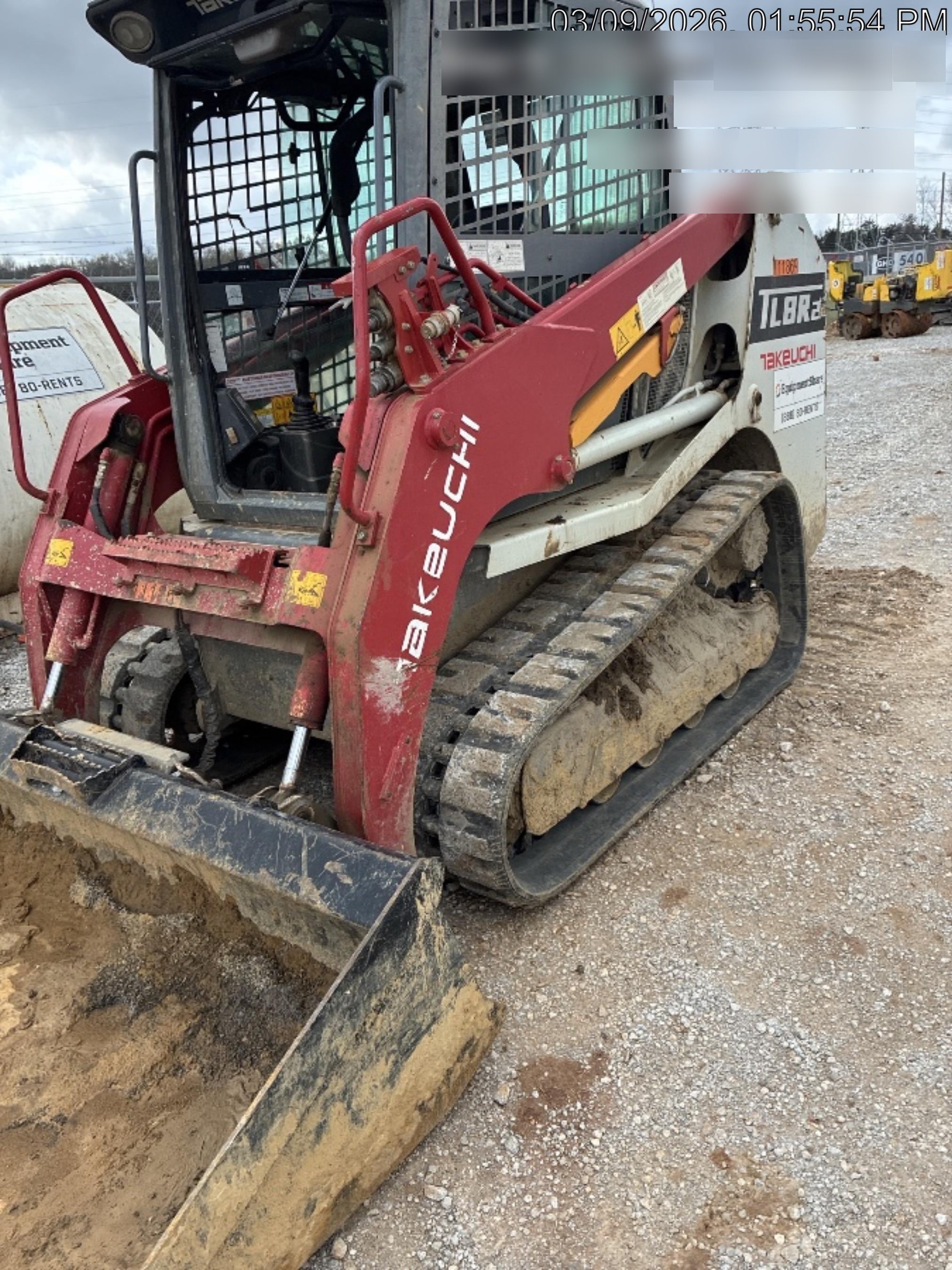 2020 Takeuchi TL8R2-CR Cab/Heat/Air, Hydraulic QC