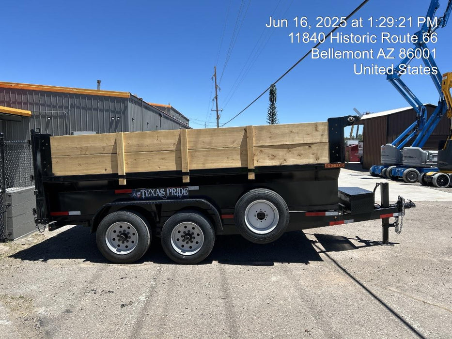 2025 TEXAS PRIDE TRAILERS DT714416KBP