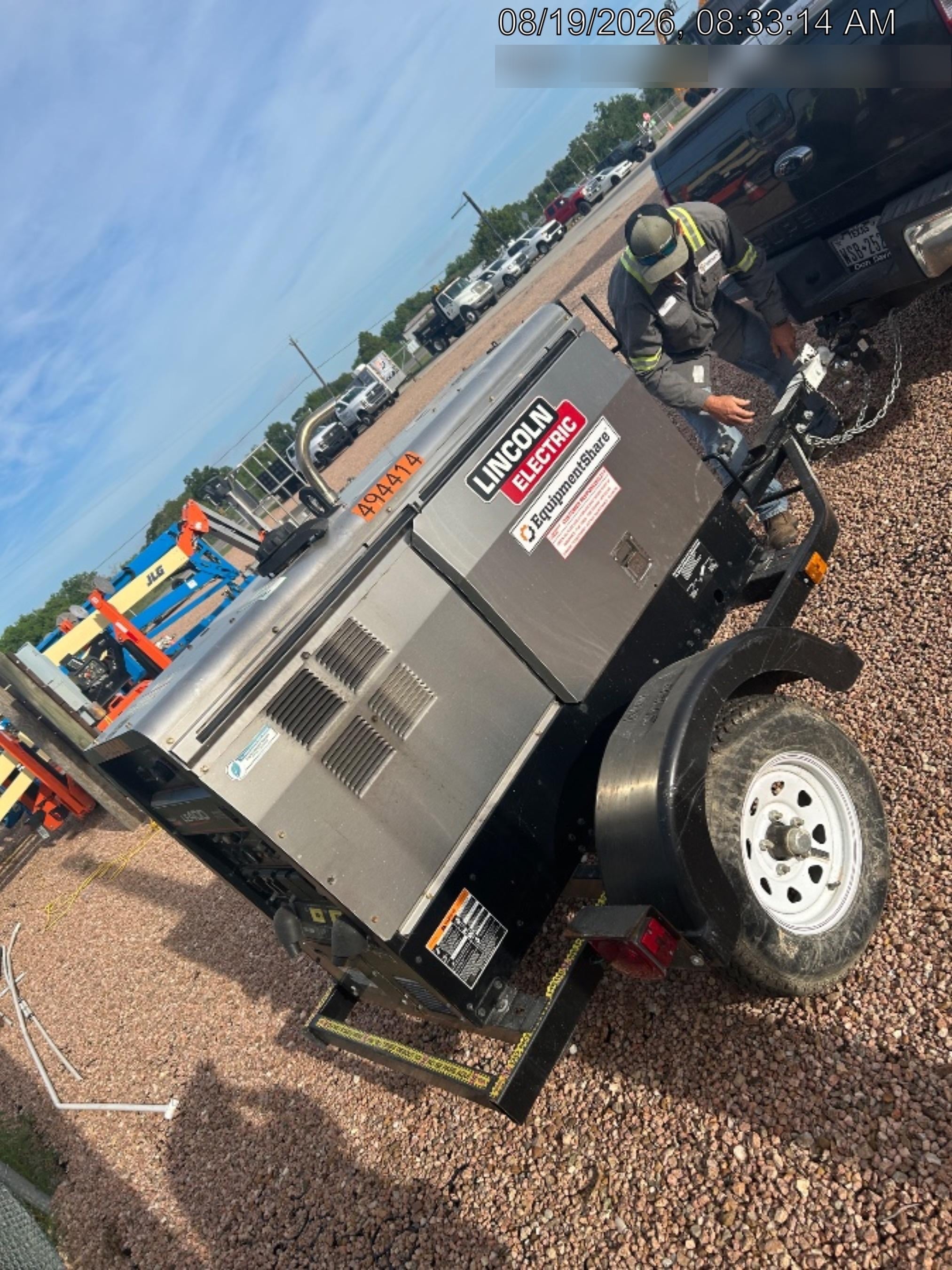 2025 Lincoln Electric LE400 Diesel, Kubota V1505, 22 HP, Trlr, Cable Rack, Light Kit, ES Decals, T3