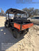 2022 Kubota RTV-X1140W-H Plastic Canopy, Windshield Acrylic Clear, LED Strobe Light, Wire Harness Kit, Back up Alarm