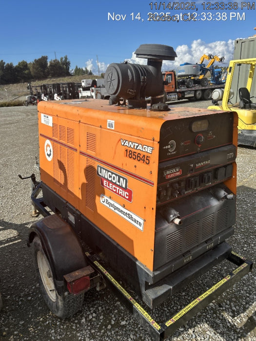 2021 Lincoln Electric Vantage 549X Ready Pak 3, ORANGE (includes trailer, cable rack, fender light kit)