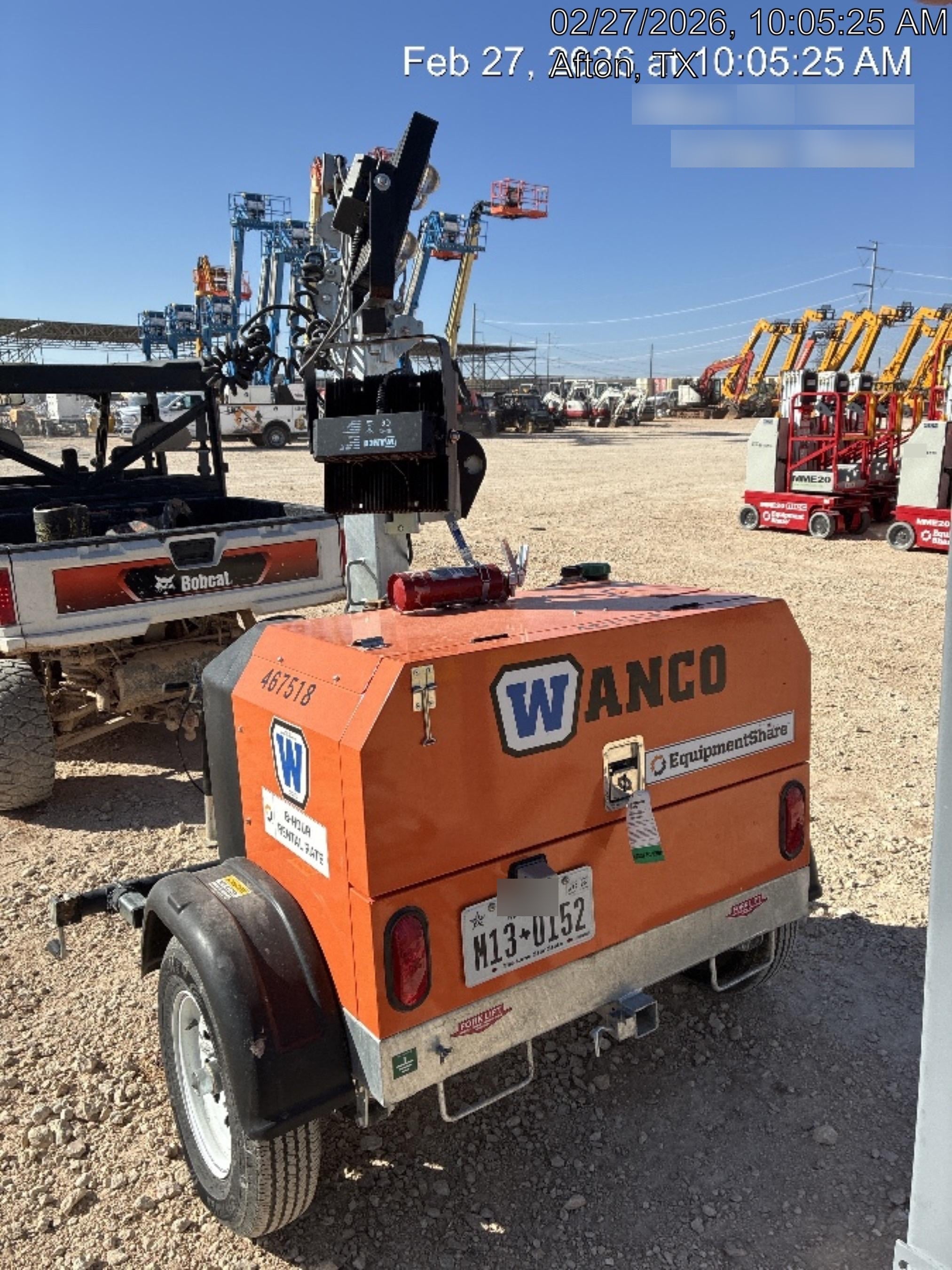 2024 Wanco WLTT-4MM4K Diesel, Deep Sea Controller, Shore Power Plug, Auto Start, (4) 350W LED Floodlights, 4kW Generator, 60 Gal Fuel Tank, 2" Ball, T3