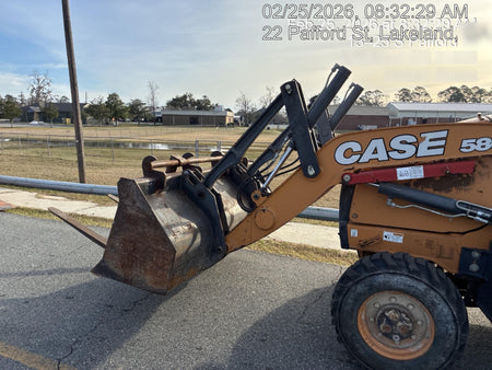 2018 Case 580N STANDARD HOE, ROPS, PILOT CONTROLS, AUX HYD