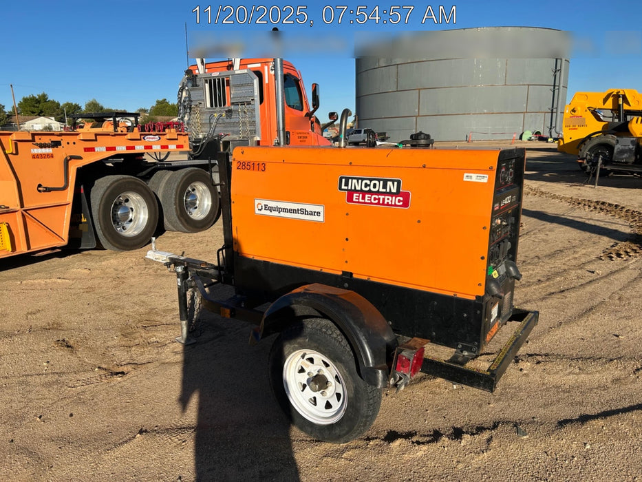 2022 Lincoln Electric LE400 Kubota V1505, Trlr, Cable Rack, Light Kit, ES Decals, T3