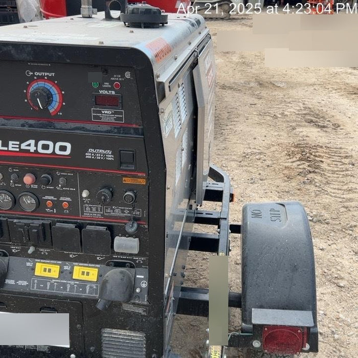 2024 Lincoln Electric LE400 Kubota V1505, Trlr, Cable Rack, Light Kit, ES Decals, T3