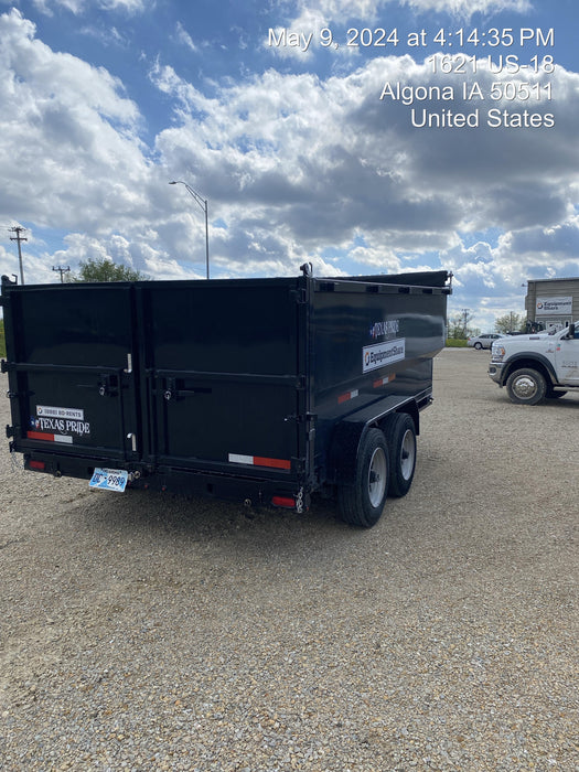 2024 TEXAS PRIDE TRAILERS DT714416KBP