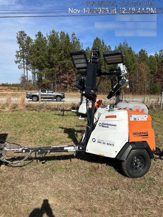 2024 Generac MLT6SKDS-STD4 ELEC WINCH Diesel, Electric Winch Mast, Powerzone Controller, (4) 320W LED Lights, 4kW Generator, 39.9 Gal Fuel Tank, 2" pintle, T3