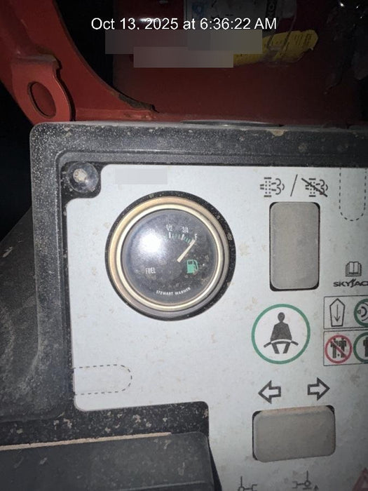 2018 Skyjack SJ1056 TH Skyjack 1056 TH Telehandler w/Open ROPS, Work Lights/Beacon, Solid Tires, 60" Carriage and Forks