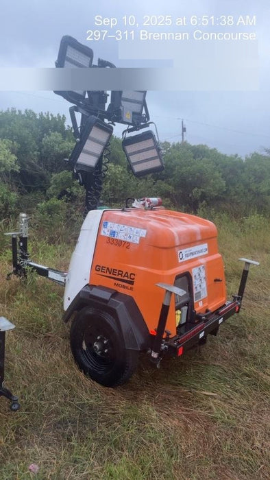 2023 Generac MLT2 Diesel, Flex Switch 120V Input, Powerzone Controller, (4) 320W LED Lights, 4kW Generator, 39.9 Gal Fuel Tank, 2" Ball, T3