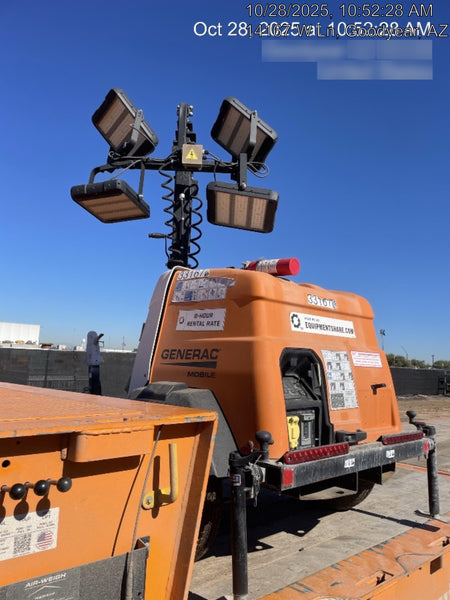 2023 Generac MLT2 Diesel, Flex Switch 120V Input, Powerzone Controller, (4) 320W LED Lights, 4kW Generator, 39.9 Gal Fuel Tank, 2" Ball, T3