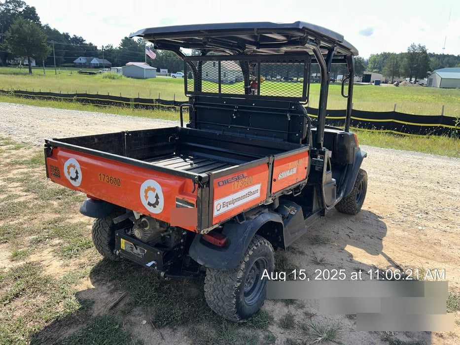 2021 Kubota RTV-X1140W-H Plastic Canopy, Windshield Acrylic Clear, LED Strobe Light, Wire Harness Kit, Back up Alarm