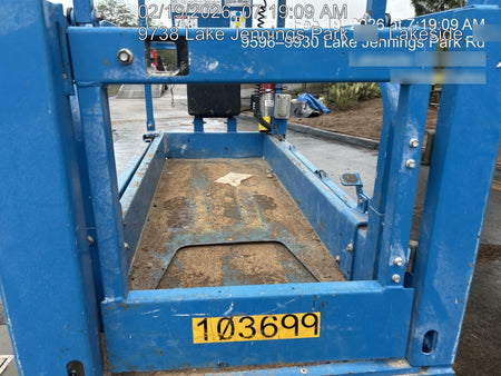2020 Genie GS-1930 Solid Non Marking Tires, Beacon, Folding rails with half height swing gate, 800W Inverter