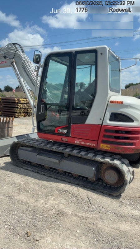 2025 TAKEUCHI TB290-CR