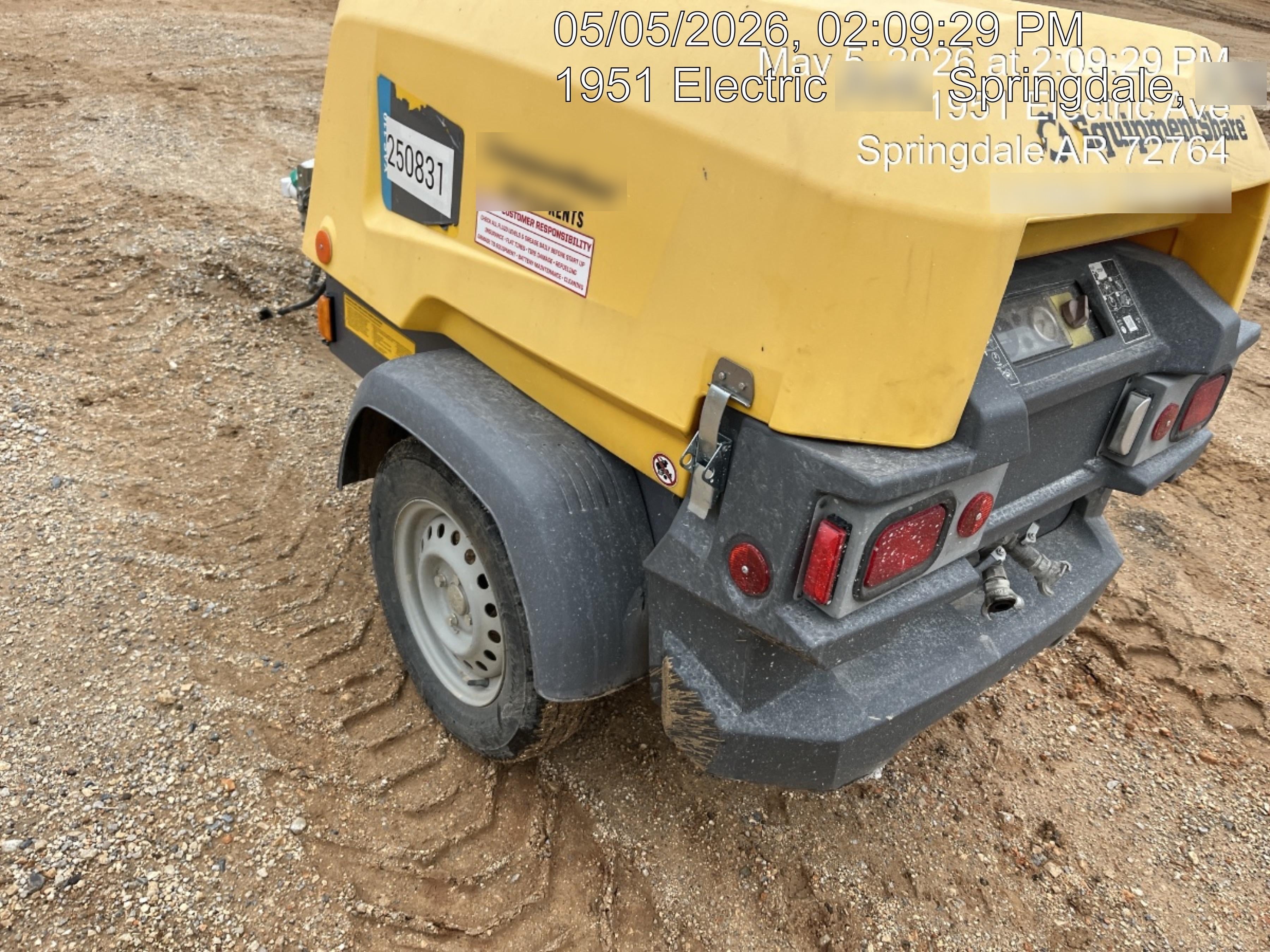 2022 ATLAS COPCO XAS 110