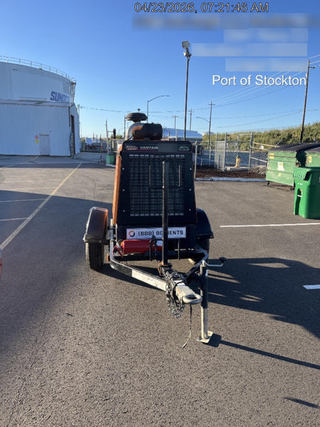 2022 Lincoln Electric Vantage 549X Crosslink Technology, Trailer Mounted, ES Decals, T3