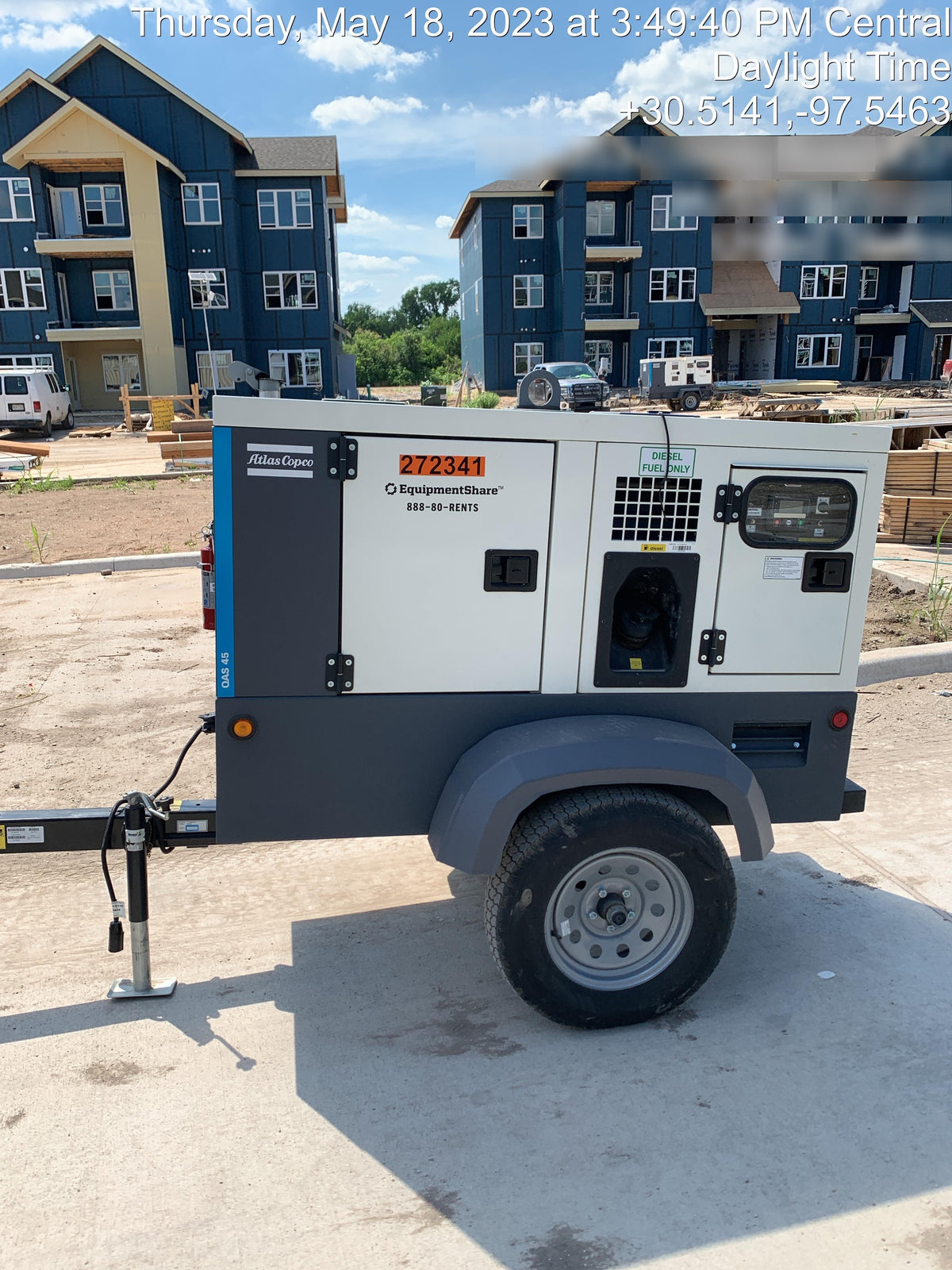 2022 ATLAS COPCO QAS45 CWK