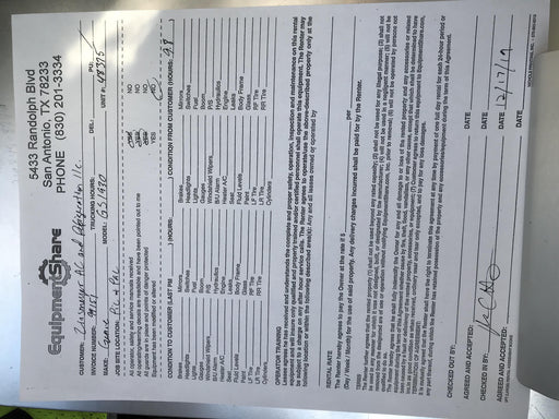 2019 Genie GS-1930 Fixed rails with chain Entry